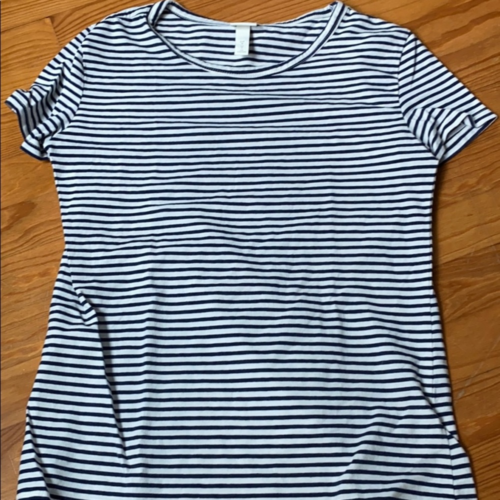 H&M Striped T Shirt